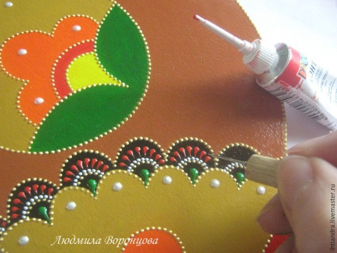 Создаем панно с крючками "Курочка": часть 1