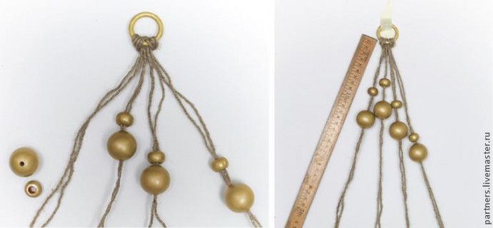 Плетём кашпо-макраме