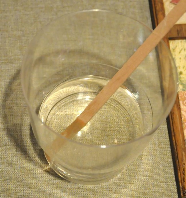 ​Декорирование часов "Золотая осень": часть 2