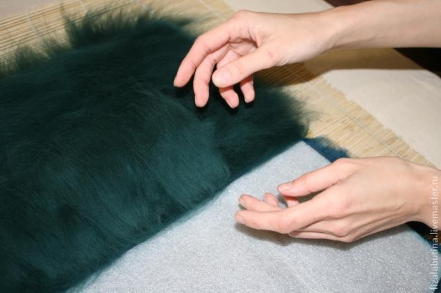 ​Валяный клатч: часть 3