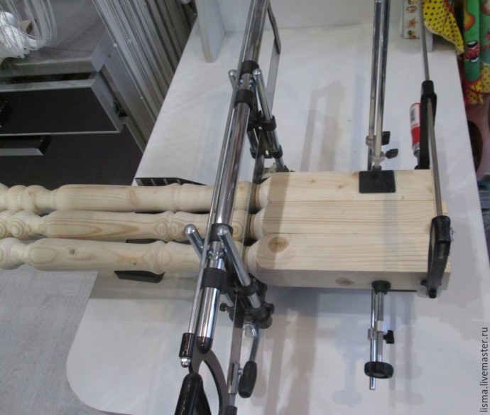 Мастерим кофейный столик с "коваными" элементами: часть 1