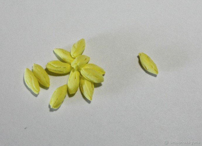 ​Создание колоса из фоамирана