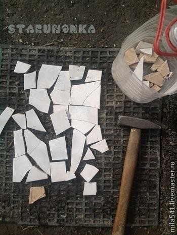 ​Мозаика для дачных дорожек: часть 1