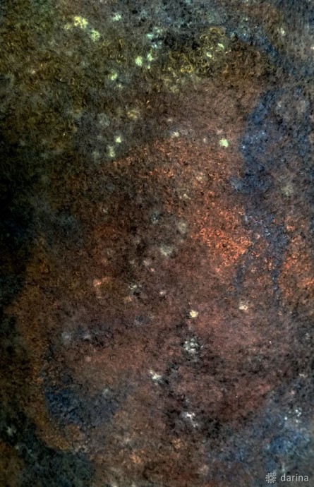 Учимся валять и окрашивать безрукавку: часть 2