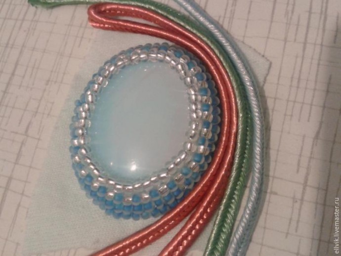 ​Создаем сутажное колье "Краски осени"