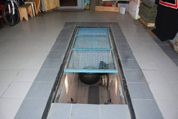 ​Погреб в гараже