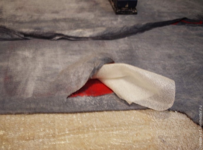 Чудной кармашек: делаем необычный карман с фермуарной застежкой, часть 2
