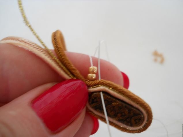 Сутажные серьги "Ромашки по-восточному": мастер-класс, часть 1