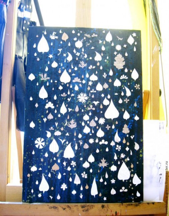 Пять этапов создания интерьерной картины