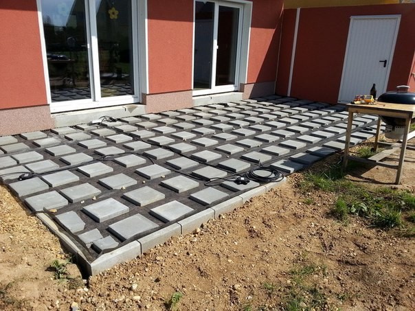 Терраса на даче своими руками