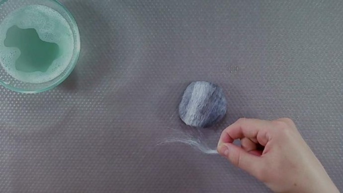 Мастер-класс по изготовлению войлочных камешков: часть 2