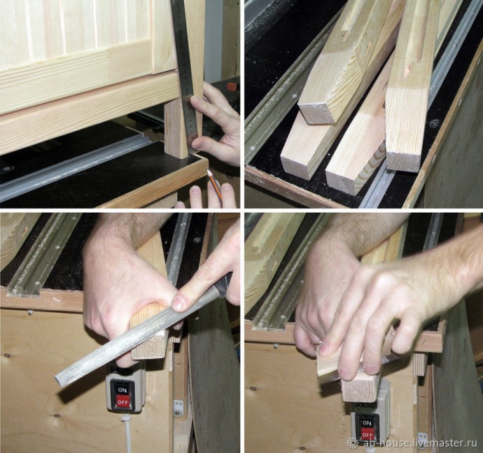 Делаем тумбу на дачу: часть 4