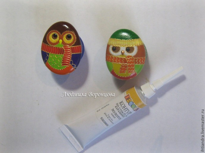 Держатель для украшений "Осенний топиарий": мастер-класс, часть 2