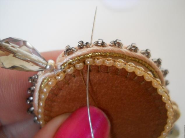 ​Мастер-класс по сутажу "Сутажные серьги Винтаж": часть 9