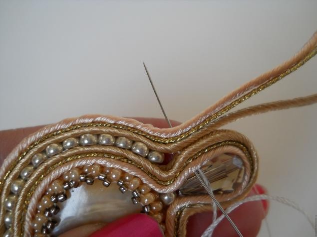 ​Мастер-класс по сутажу "Сутажные серьги Винтаж": часть 6