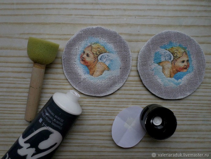 Изготавливаем мобиль "Ангелочек": часть 2