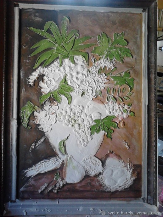 Делаем натюрморт-барельеф: часть 2 Делаем натюрморт-барельеф: часть 2