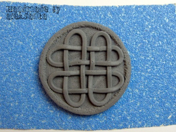 ​Мастер-класс по созданию украшений из полимерной глины "Кельтские плетения из камня": часть 2