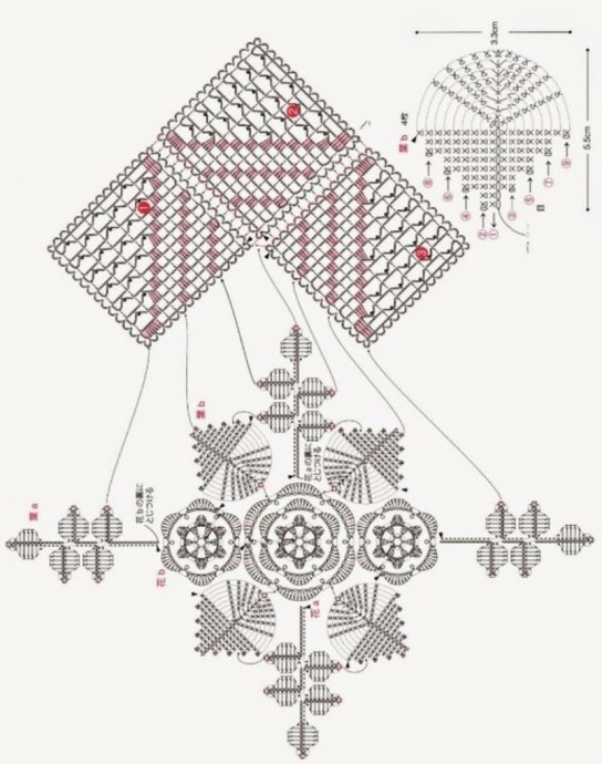 Салфетка: магия ирландского кружева