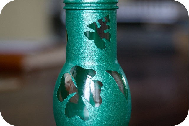 Мини-вазочка из бывшей соусницы: часть 1