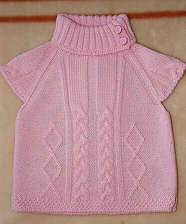 Розовая безрукавка для девочки Розовая безрукавка для девочки