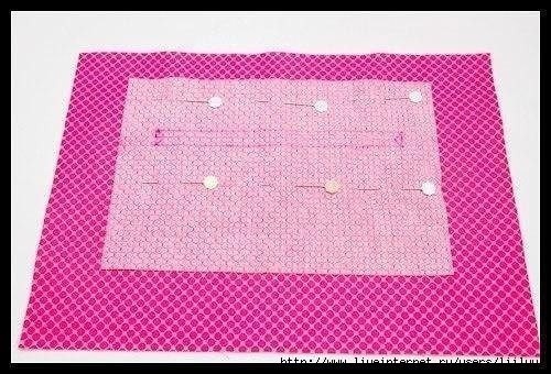 Шьем косметичку: мастер-класс