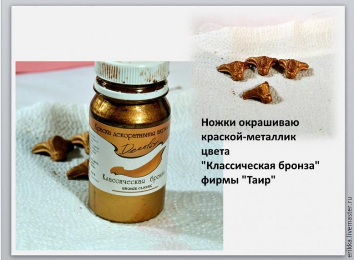 ​Декорируем подсвечник в стиле модерн: часть 2