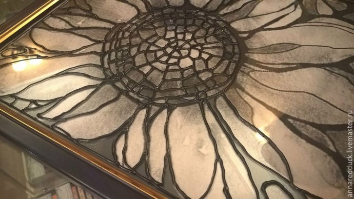 Делаем витражный светильник