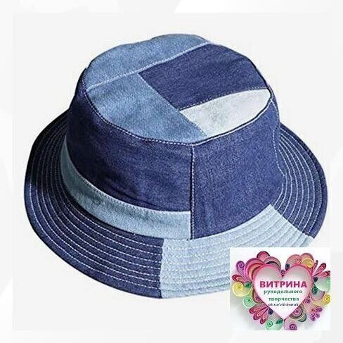 ​Осенние джинсовые шляпки