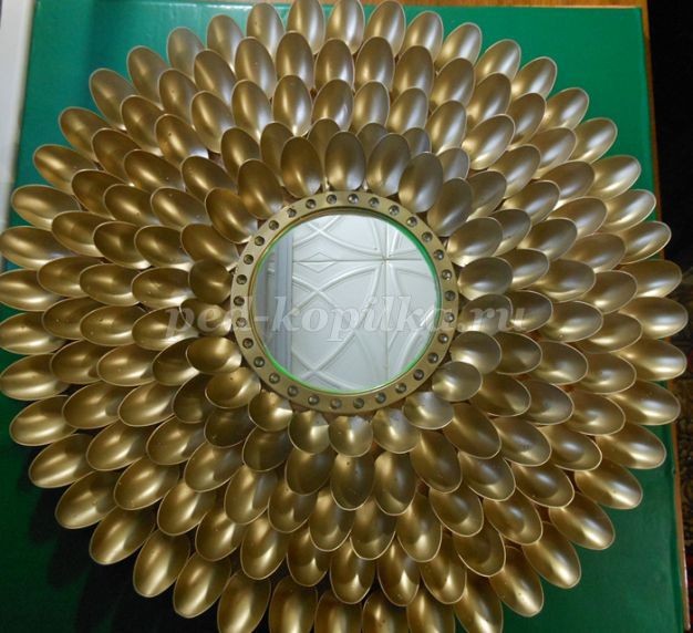 Декорирование зеркала своими руками: часть 2