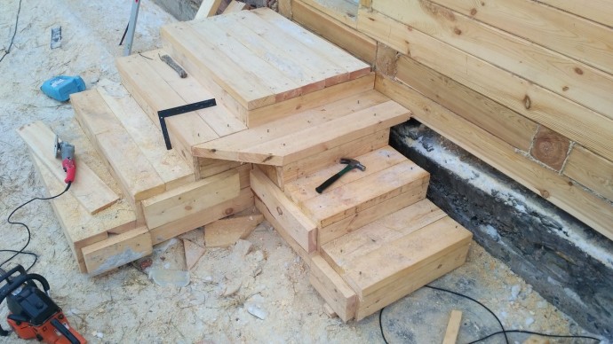 ​Делаем ступеньки своими руками