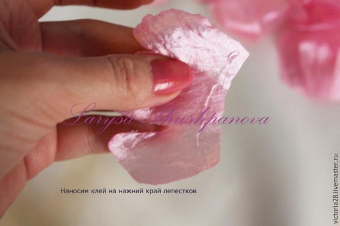 Создание пышного роскошного пиона: часть 2