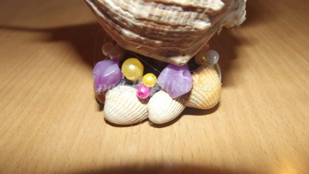 Кораблик из ракушек: мастер-класс