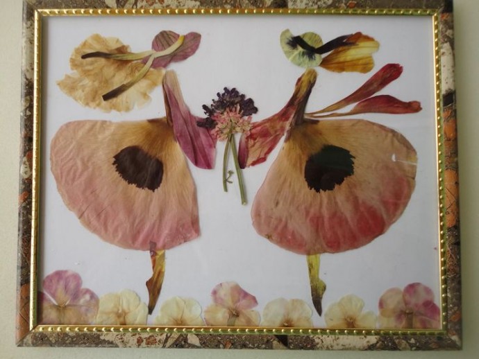 ​Люди в технике ошибана