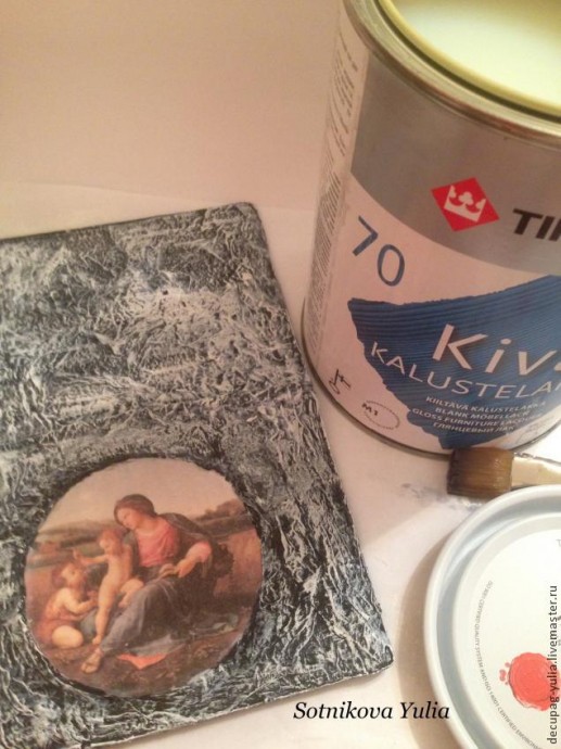 Узоры с помощью салфеток: часть 1