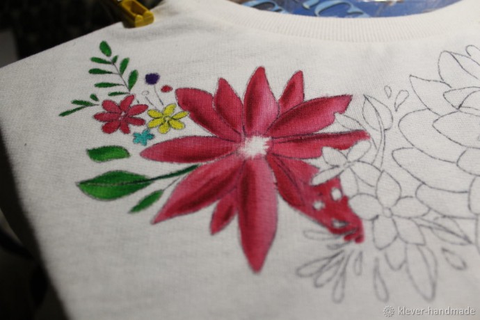 Расписываем одежду красками по ткани: часть 2