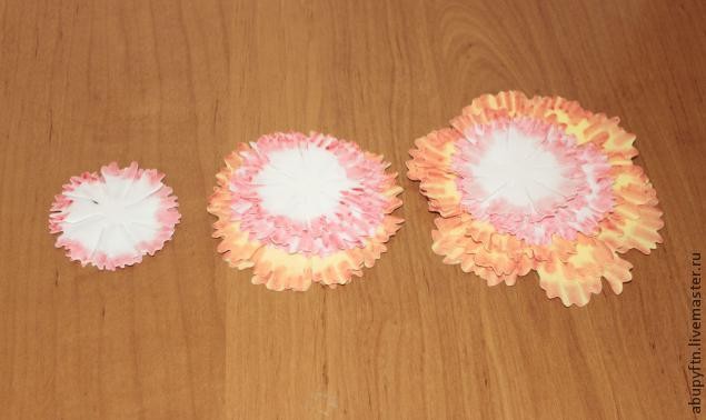 ​Пион из фоамирана своими руками: часть 4