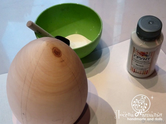 ​Декоративное интерьерное яйцо "Весна в Брюсселе"