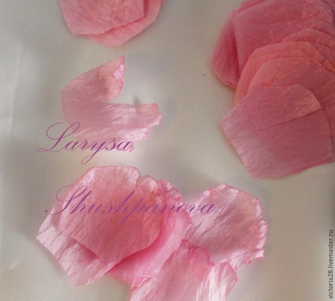 Создание пышного роскошного пиона: часть 2