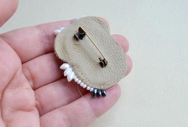 Сова из бисера