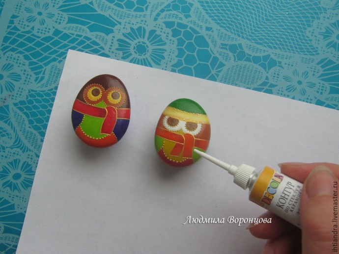 Держатель для украшений "Осенний топиарий": мастер-класс, часть 2