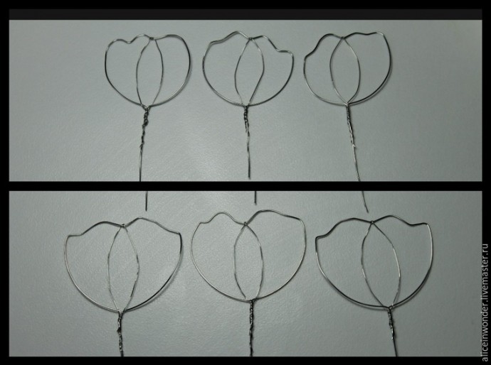 ​Создаем заколку с розой из материала "Витраль": часть 1