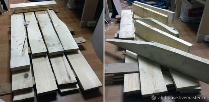 Мастерим дачную скамью "Полевая ромашка": часть 1