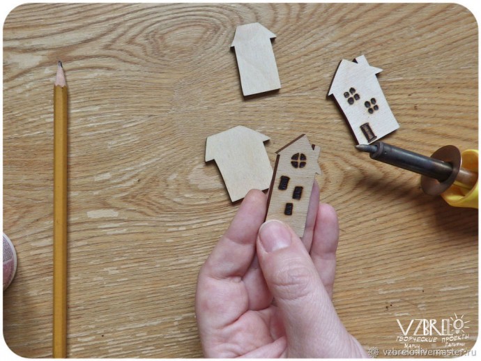 Выжигаем милое панно в скандинавском стиле