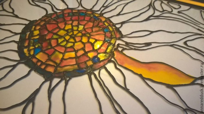 Делаем витражный светильник