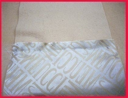 Карман с накладной листочкой