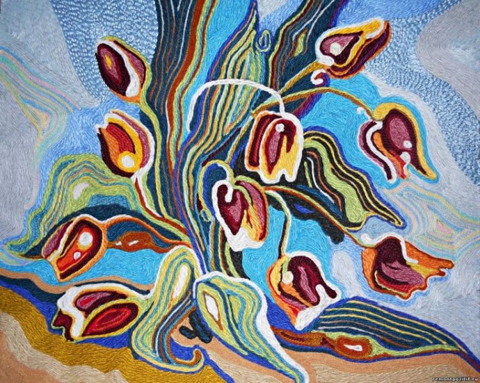 ​Живопись нитями