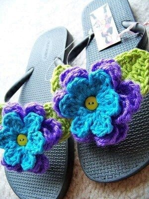 ​Идеи по украшению обычных резиновых шлепок