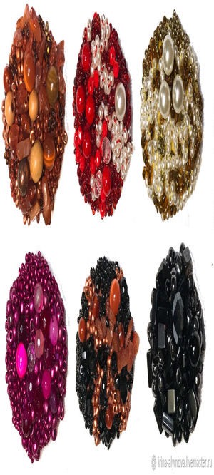 ​Делаем брошь-цветок из кожи: часть 1