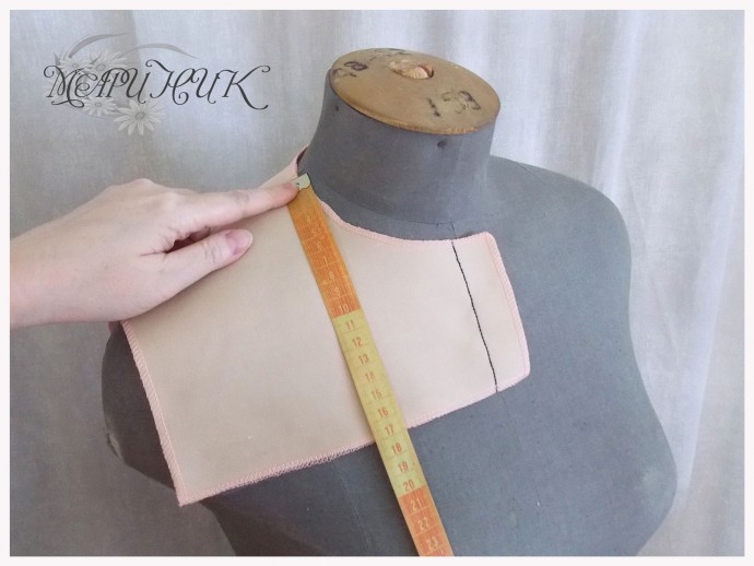 ​Наплечник: полезный девайс для более точного снятия мерок